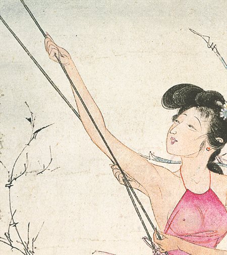 遂川-胡也佛的仕女画和最知名的金瓶梅秘戏图